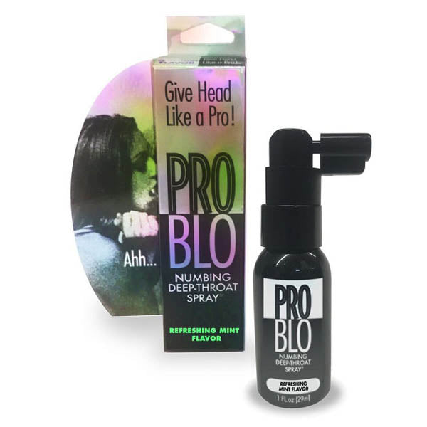 ProBlo Deep Throat Spray - Mint - Mint Flavoured Deep Throat Spray - 30 ml - Just for you desires