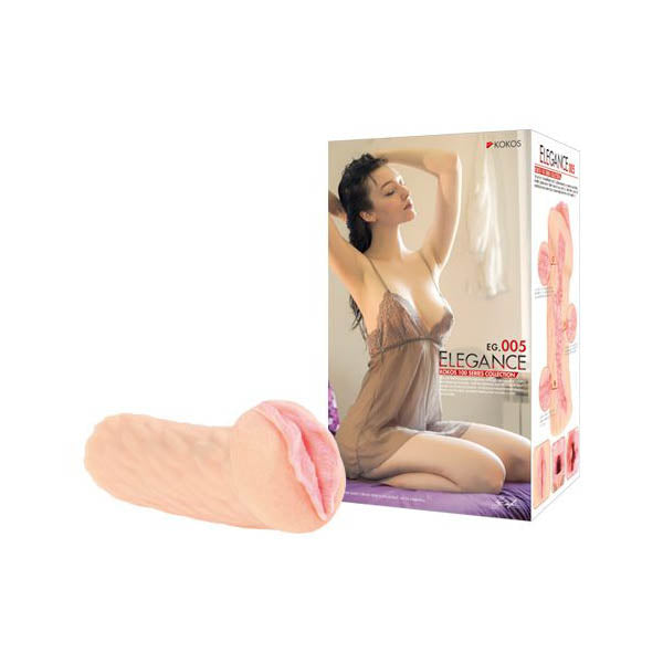 Kokos Elegance 005 - Flesh Dual Layer Vagina Stroker - Just for you desires