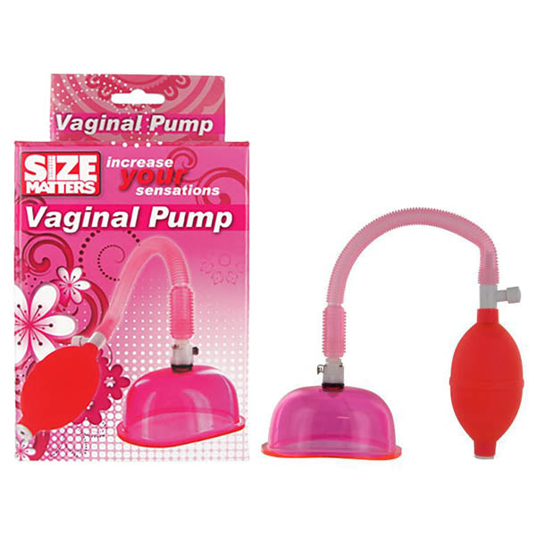 Size Matters Vaginal Pump And Cup Set - Pink Vagina Pump - Just for you desires